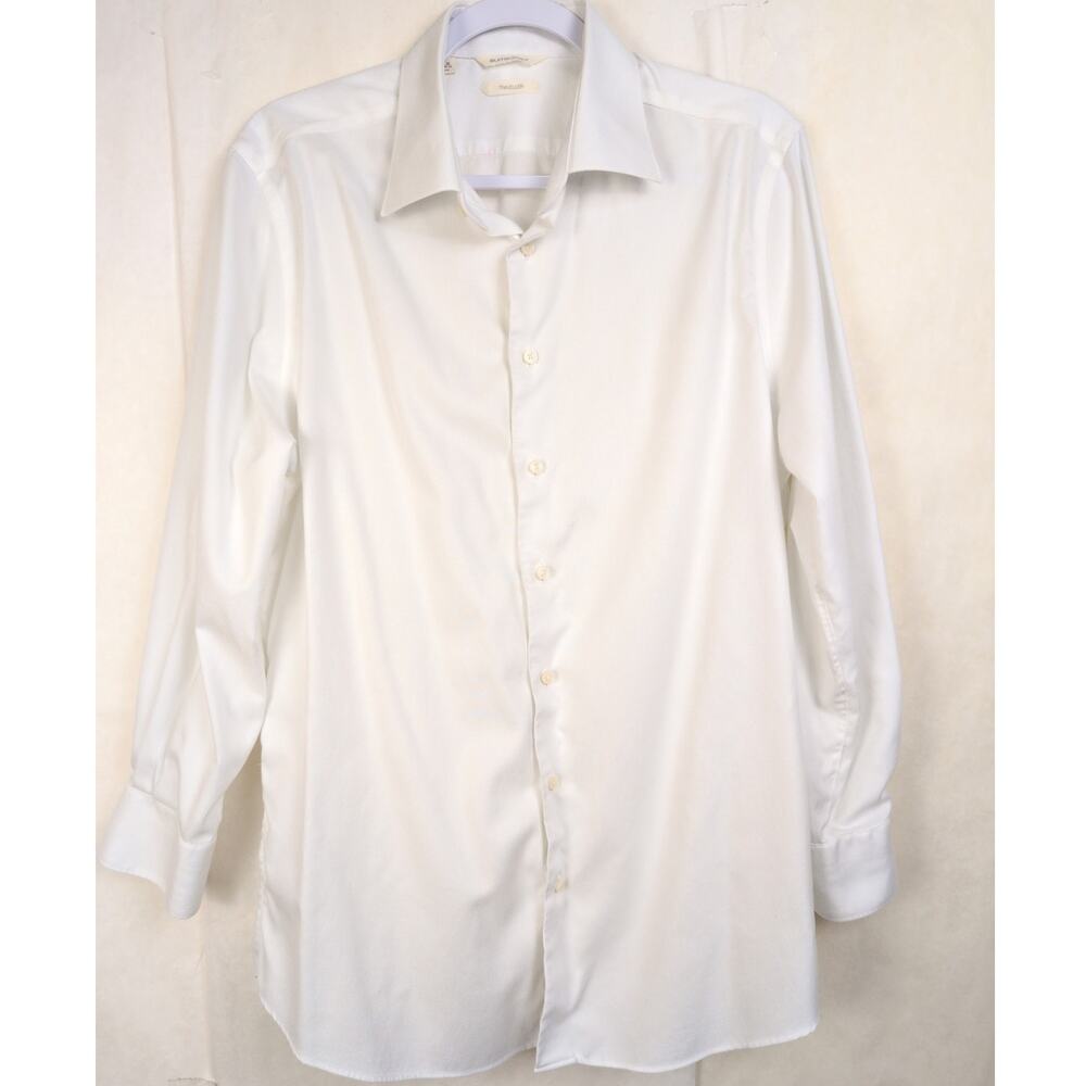Suit Supply Traveller white long sleeve button up shirt Size 42/16.5 Preppy
